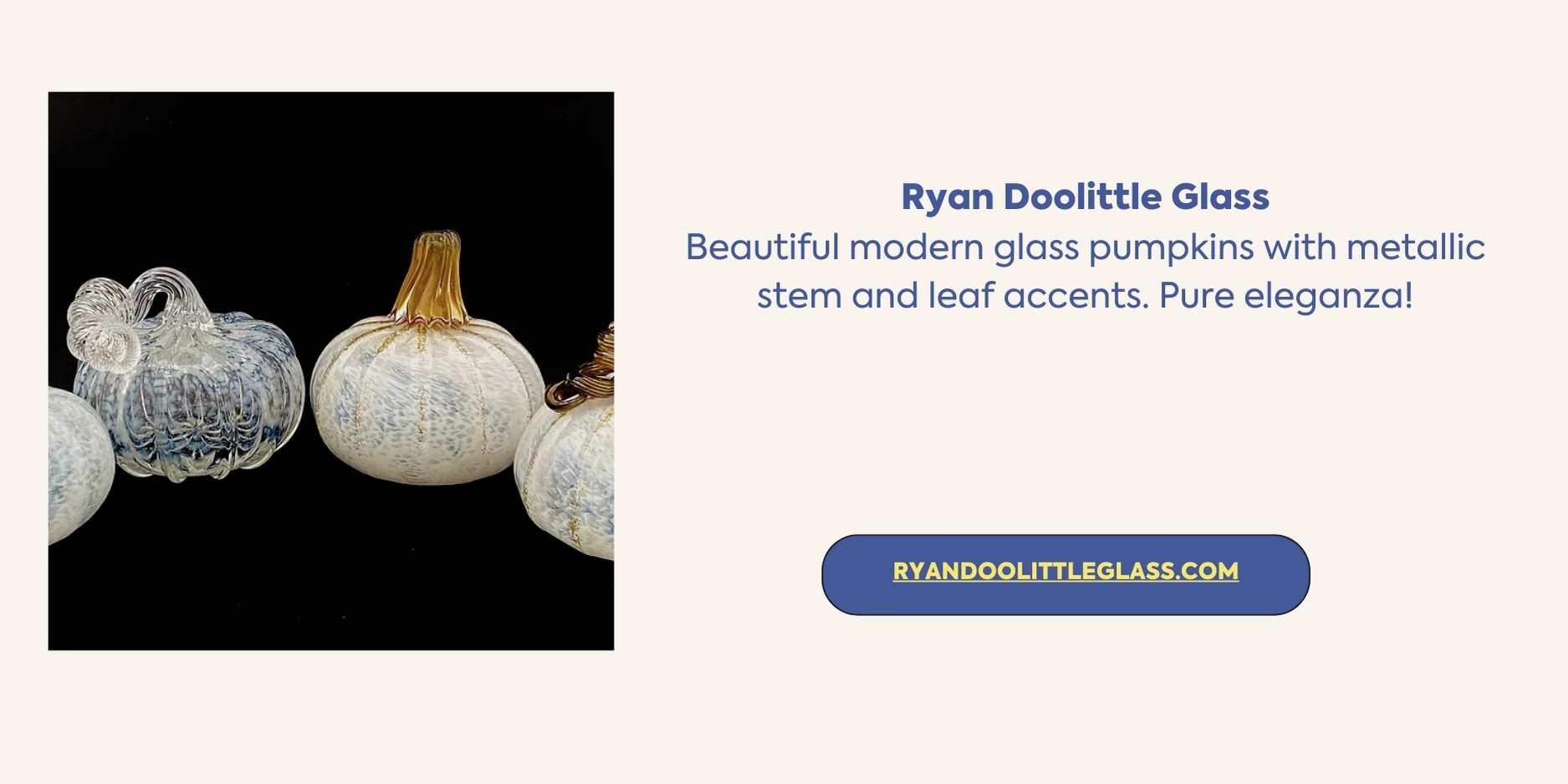 pumpkin, glass-art